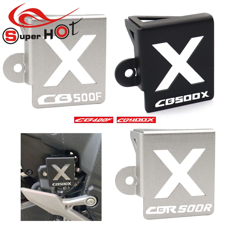 【haha】ฝาครอบน้ํามันเบรกหลัง อุปกรณ์เสริม สําหรับ Honda CB500X CBR500R CB500F CB 500X 500F 400X 400F CB400X 400F
