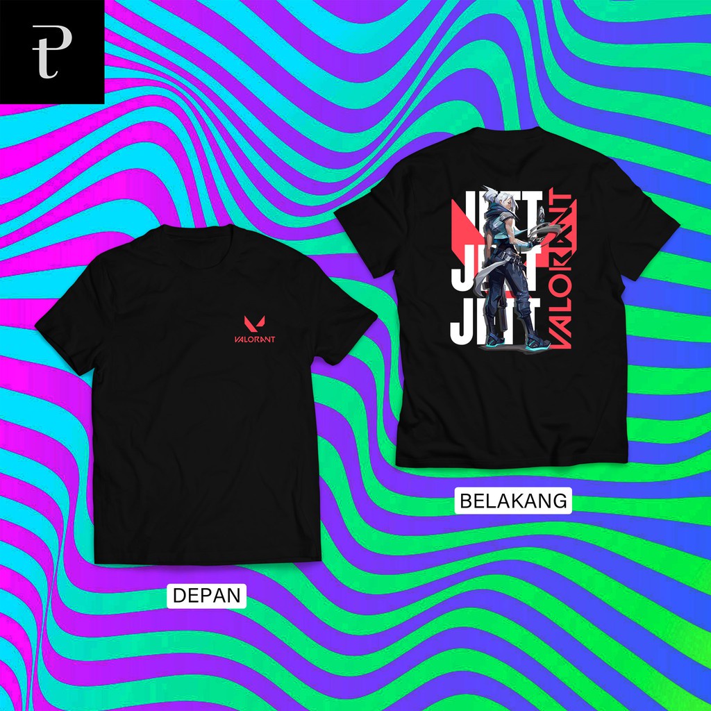 Valorant Jett Game T-Shirt_01