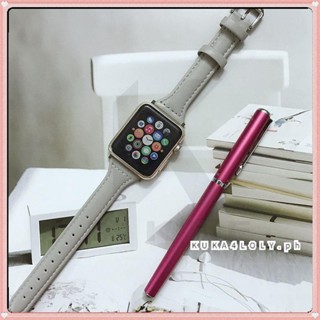 Genius สายนาฬิกาข้อมือหนัง Ng Relo สําหรับ iWatch Band 38 มม. 40 มม. 41 มม. 42 มม. 44 มม. 45 มม. 24 มม.