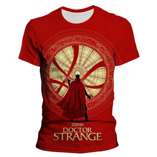 Marvel The Avengers Doctor Strange 3D T Shirt Men Women Casual Streetwear Printed T-shirt Tops Cool Tee_04