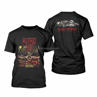 เสื้อยืด พิมพ์ลาย PUTRID PILE BLOOD FETISH
