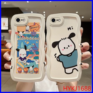 เคส iPhone 6s Plus เคส iPhone 6 Plus เคส iPhone 7 Plus เคส iPhone 8 Plus เคส iPhone SE 7Plus 8Plus 6sPlus 6Plus SE2020 tpu ซิลิโคน ลายคลื่น ป้องกัน เคสนิ่ม KLQ