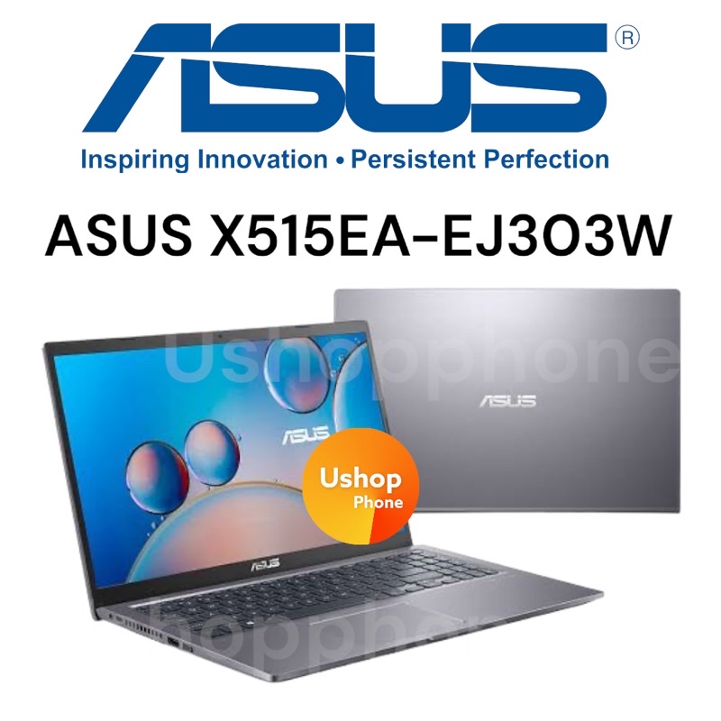 **มือสอง** ASUS Laptop X515 (X515EA-EJ303W) Notebook ( โน๊ตบุ๊ค ) 15.6" FHD i3-1115G4 RAM4GB SSD512G