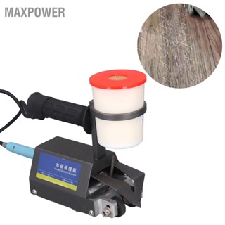 Maxpower เครื่องเย็บไม้วีเนียร์อัตโนมัติ เครื่อง Quilting แบบพกพาสำหรับงานไม้ 220V