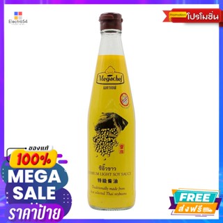 Megachef(เมกาเชฟ) เมกาเชฟ ซีอิ๊วขาว สูตรพรีเมี่ยม 500 มล. Megachef Soy Sauce Premium Formula 500 ml.เครื่องปรุงและผงปรุง