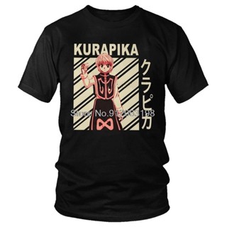 X Hunter Hunter T Shirt For Men  Cotton Printing T-shirts Novelty Tshirt Short Sleeve Anime Manga Kurapika Tees Str_05