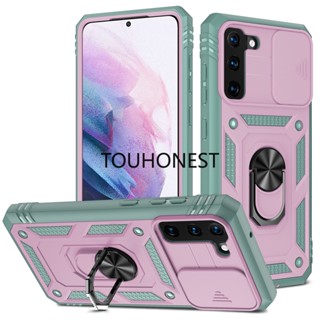 เคส Xiaomi Redmi Note 10 Pro เคส Redmi 9C NFC เคส Redmi 10A Case Redmi Note 10S 360° Full Cover Ring Kickstand Slide Lens Protection Phone Case เคสโทรศัพท์ ป้องกันเลนส์กล้อง แบบเต็มรูปแบบ พร้อมแหวนขาตั้ง