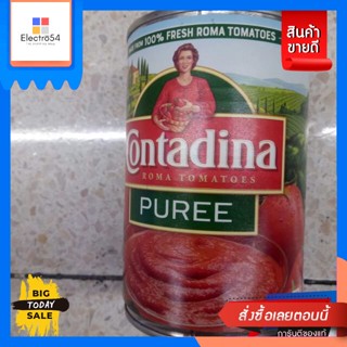 วัตถุดิบ Contadina Puree ซอสมะเขือเทศบด 425gContadina Puree Tomato Paste 425g. Good price.อาหารกระป๋อง