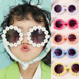 【XINYIA】แว่นตากันแดด ลายดอกไม้ ที่บังแดดชายหาด ป้องกันรังสียูวี 400 ดอกเดซี่น่ารัก สําหรับเด็กผู้ชาย และเด็กผู้หญิง อายุ 1-6 ปี 2023