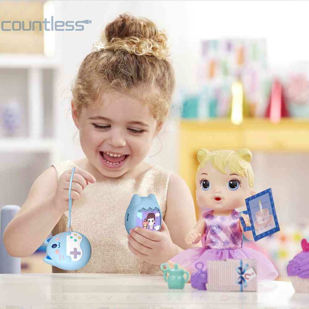 เคสเครื่องเล่นเกมเสมือนจริง แบบซิลิโคน สําหรับ Tamagotchi Pix [countless.th] - รูปที่ 4