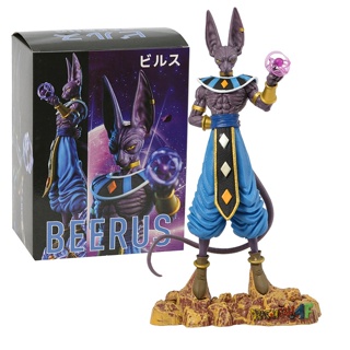 ฟิกเกอร์ PVC รูปการ์ตูน Dragon Ball Beerus ขนาด 30 ซม. เหมาะกับของขวัญ สําหรับตกแต่งโต๊ะ