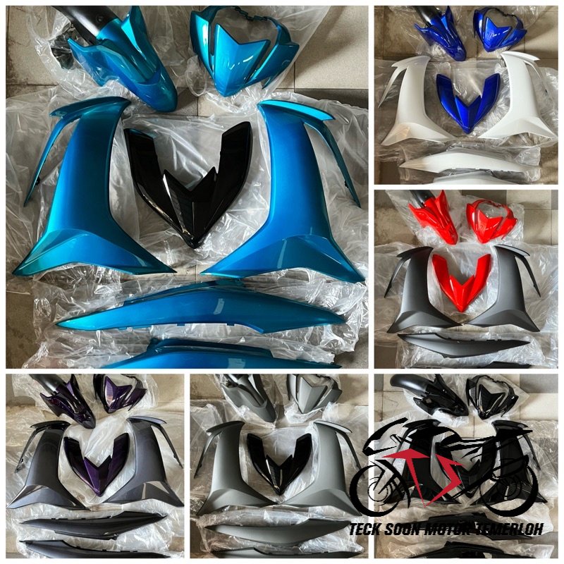 ฝาครอบชุด LC135 FI YAMAHA (HLD) LC V8 LC 135 V8 LC 135FI TBM