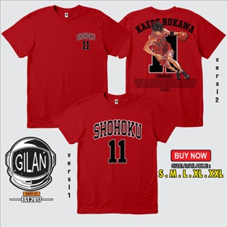 เสื้อยืด ลายการ์ตูนอนิเมะ Sakazuki SLAM DUNK KAEDE RUKAWA_07