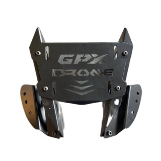 ลดกระหน่ำ ชุดยกชิวหน้า สามารถปรับระดับ ยึดกระจก R3 / กระจกขาสั้น GPX DRONE 15 motorcycle radiator cover T1