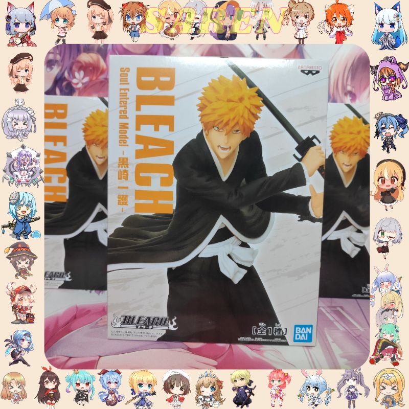 Banpresto Bleach Soul Entered Model Kurosaki Ichigo Figure