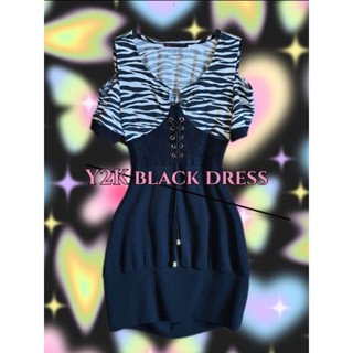 💜 🖤Y2K DRESS 100฿ 🖤💜