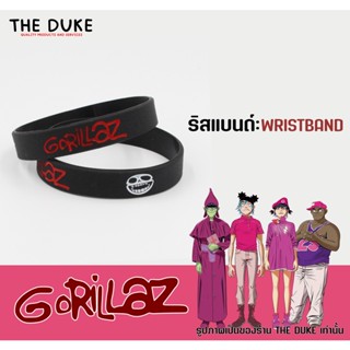 GORILLAZ ริสแบนด์ กอริลลาซ สายรัดข้อมือ วงดนตรีสากล Wristband