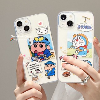 เคสโทรศัพท์มือถือ ซิลิโคนนุ่ม TPU ใส กันกระแทก ลายการ์ตูน Omykod น่ารัก สําหรับ Samsung A14 A13 A12 A03S A03S A53 A23 A73 A33 A02S A51 A71 A52 A32 A22 A50 A30S A21S A11 A10