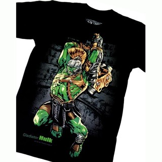 HULK GLADIATOR RAGNAROK BLACK TIMBER SILKSCREEN COLLECTABLE COTTON MEN T-SHIRT_02