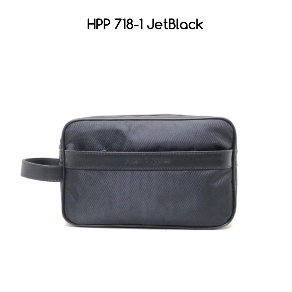 HUSH PUPPIES Hush Puppy Men 's Wallet 718-1 jet black import กระเป ๋ าสตางค ์ แฟชั ่ นพรีเมี ่ ยม