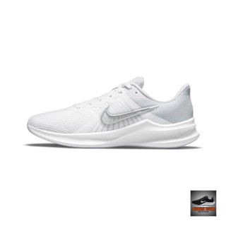 รับประกันของแท้✅ รองเท้าไนกี้ NIKE DOWNSHIFTER 11 สี WHITE