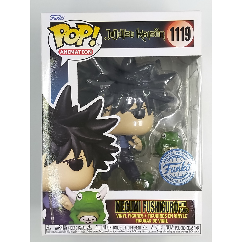 Funko Pop! Megumi Fushiguro Con Rospi - Jujutsu Kaisen - Figura Da Collezione In Vinile 9,5 Cm - 5