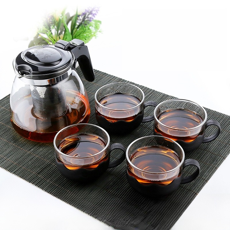 กาน้ำชา 900/500ml/1000ml./1100ml. กากรองชา กาน้ำชาพร้อมไส้กรอง กาน้ำทรงกลม กาน้ำสแตนเลส กาน้ำชงชาสแตนเลส #X-0006