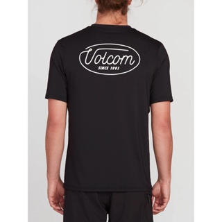 เสื้อยืดแขนสั้น ผ้าฝ้ายแท้ พิมพ์ลาย Volcom แฟชั่นสําหรับผู้ชาย