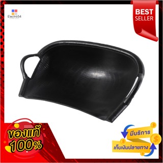 OPAQUE บุ้งกี๋หวายทึบ W.PLASTIC สีดำOPAQUE RATTAN CLAM-SHELL SHAPED BASKET W.PLASTIC BLACK