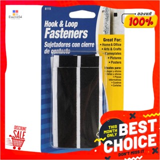 HOOK เทปหนามเตยม้วน SOFT TOUCH 4811595 0.75x3.5 นิ้ว สีดำHOOK &amp; LOOP FASTENER SOFT TOUCH 4811595 0.75x3.5" BLACK