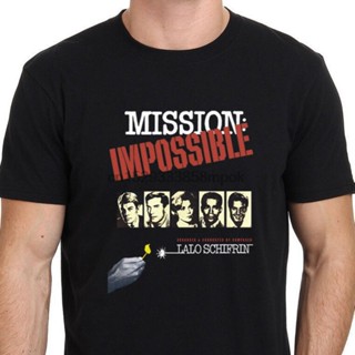 MISSION IMPOSSIBLE Lalo Schifrin Vintage Movie T-Shirt Black Size S to 3XL good_11