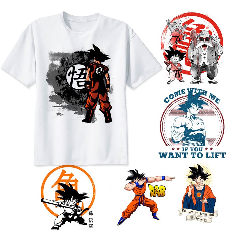 เสื้อยืด พิมพ์ลาย Dragon Ball Super Saiyan Dragonball Z Dbz Son Goku สไตล์ญี่ปุ่น สําหรับผู้ชาย_04