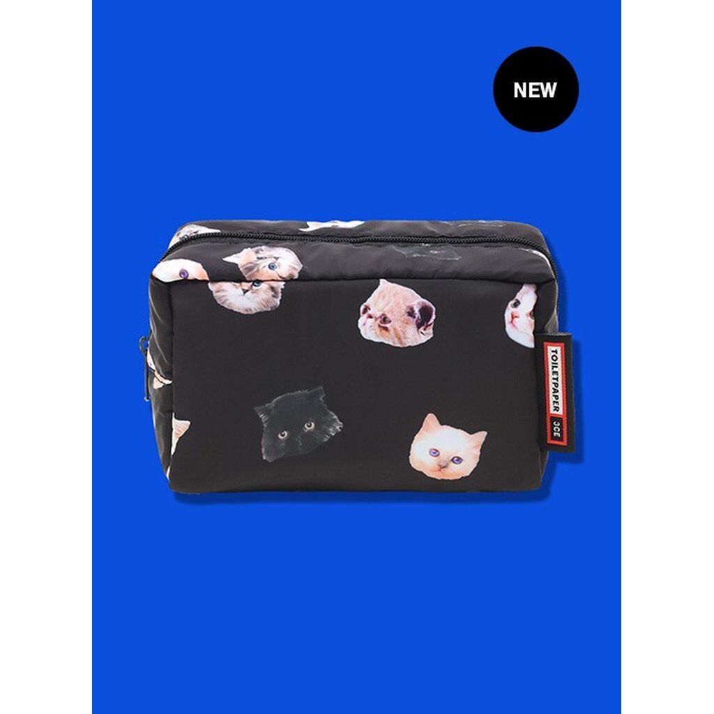 [3CE X Toiletpaper] 3CE Padded Cube Pouch