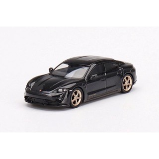 Mini GT 1/64 Porsche Taycan Turbo S Volcano Grey Metallic