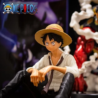 โมเดลฟิกเกอร์ PVC รูปปั้นอนิเมะวันพีช Luffy ขนาด 12 ซม. เหมาะกับของขวัญวันเกิด ของเล่นสําหรับเด็ก