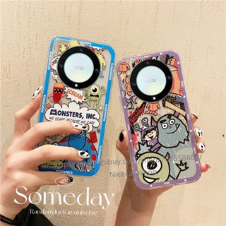 Phone Casing for Honor X9a 5G เคส Soft TPU Anti-drop Protective Phone Case Monsters University Cartoon Phone Back Cover เคสโทรศัพท