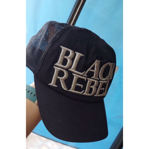 หมวก มือ2 สีดำสด design by cap korea