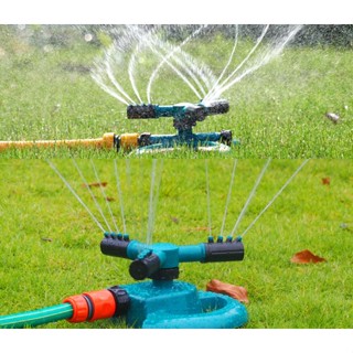 สปริงเกอร์ รดน้ำต้นไม้ 360 องศา Sprinkler watering plants 360 เหมาะสำหรับพื้นที่กว้าง สายมารถต่อกับสายยางทั่วไป