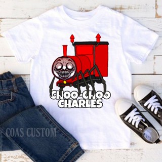 เสื้อยืด พิมพ์ลาย choo choo charles สําหรับผู้ชาย