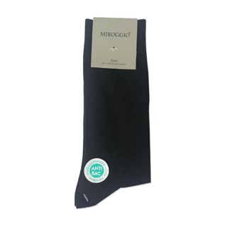 ANTIBACTERIAL ถุงเท้าเส้นใยแอนตี้แบคทีเรีย MIROGGIO ฟรีไซซ์ สีดำ 1 คู่ANTIBACTERIAL SOCKS MIROGGIO FREE SIZE BLACK