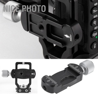 Nice photo Mini Clamp Extender พร้อม Cold Shoe รูสกรู 1/4  สำหรับ L Bracket Quick Release Plate