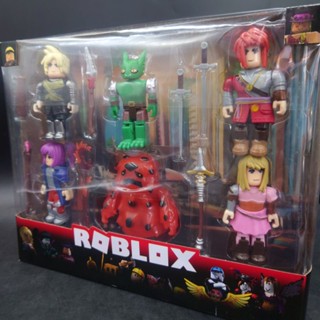 พร้อมส่ง💥 โมเดล Roblox ชุด#30 Red Demon 👿😈 จำนวน 6 ตัว มาพร้อม Accessories สูง 7-9 cm ราคาถูก งานจีน