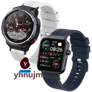 สายนาฬิกาข้อมือ ซิลิโคนนิ่ม แบบเปลี่ยน สําหรับ Mibro Watch GS Smart Watch Sport Mibro Watch T1 SmartWatch Correa