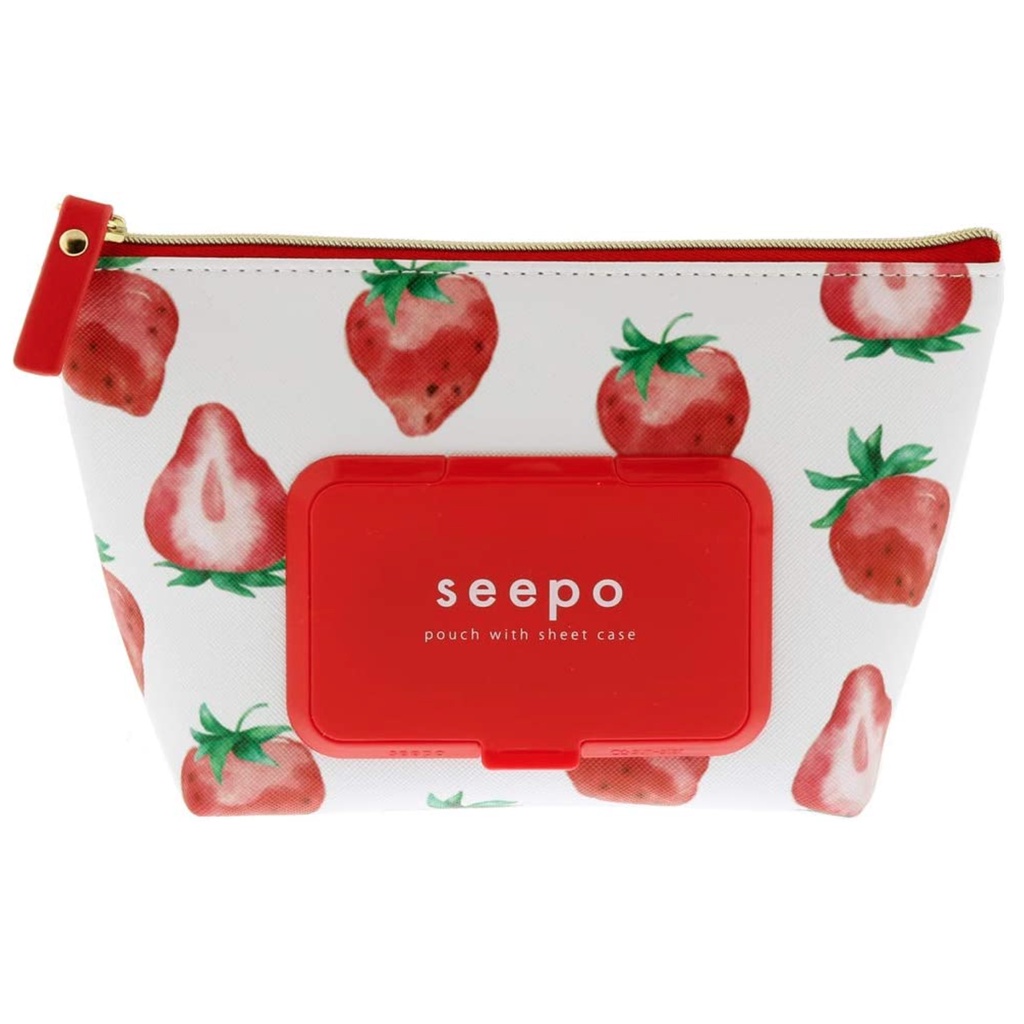 Sunstar Stationery Sheet Case Seepo-Strawberry