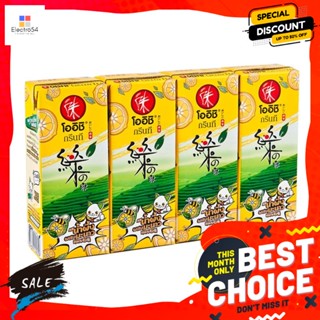 เครื่องดื่ม โออิชิ ชาเขียว รสน้ำผึ้งมะนาว 250 มล. แพ็ค 4 Oishi Green Tea Honey Lemon Flavor 250 ml. Pack 4ชา