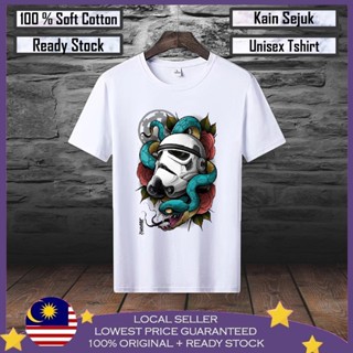  Premium Cotton  SNAKE STARWAR Viral lelaki 100% Cotton Men T shirt Baju T shirt Lelaki Baju Wanita_04