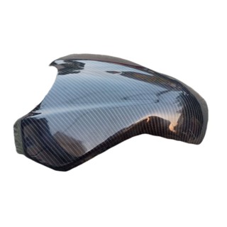 ครอบถังกันรอยถัง Z400 ,NINJA400 ลายเคฟล่าผลิตจากวัสดุพลาสติก ABS อย่างดีแข็งแ motorcycle radiator cover T1