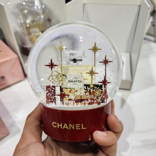 Chanel No.5 Christmas Snowball Limited ไม่มีแบต เขย่าเบาๆ จับสั่นเบาๆ หิมะจะฟุ้งค่ะ