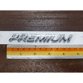 (5)Logo premium ตัวอักษรแยก งานพลาสติก โครเมียม