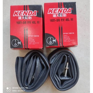 ยางใน 16 นิ้ว  Kenda 16x1-3/8  (37-349)  ใช้กับยาง brompton 16 นิ้วได้  (2เส้น)